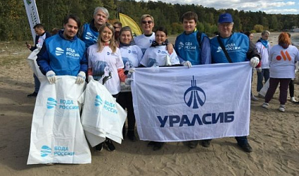 День чистоты на берегах Обского моря
