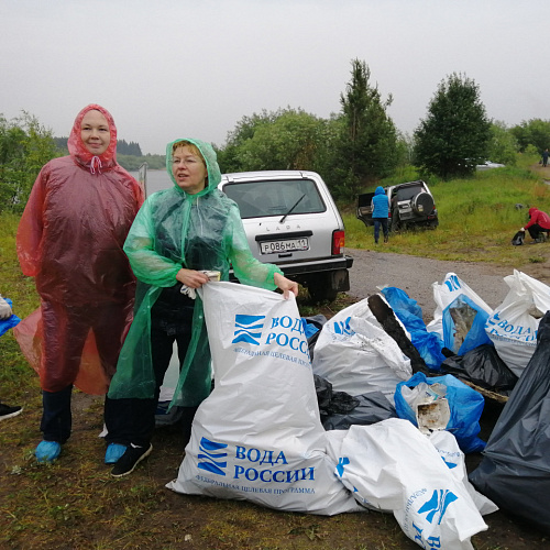 Чистые берега в Республике Коми