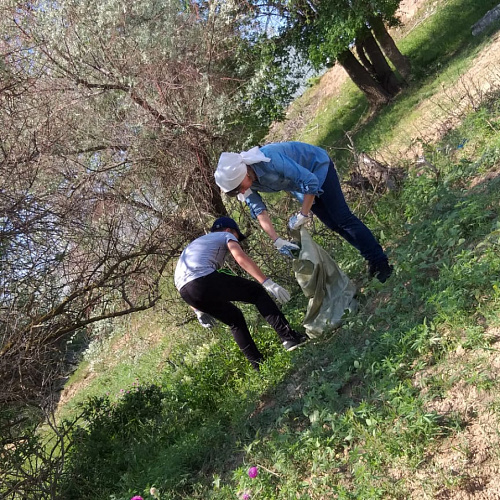 Марафон "Чистые берега" в Астраханской области