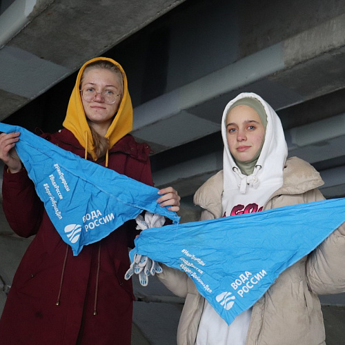 Акция "Вода России" в Санкт-Петербурге