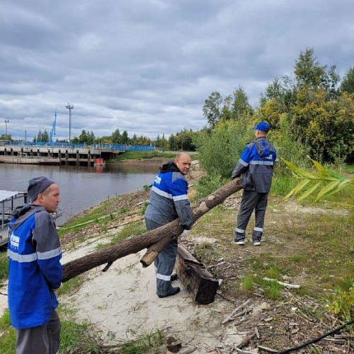 п. Солнечный, р. Обь, 03.09.2024