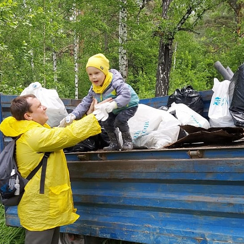 Акция "Вода России" в Новосибирской области