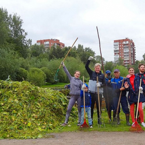 Акция "Вода России" в Санкт-Петербурге