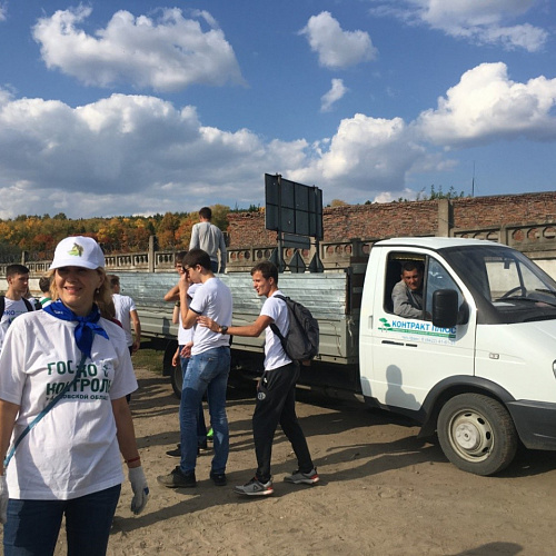 Марафон "Чистые берега" в Ульяновской области