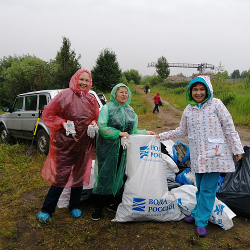 Чистые берега в Республике Коми